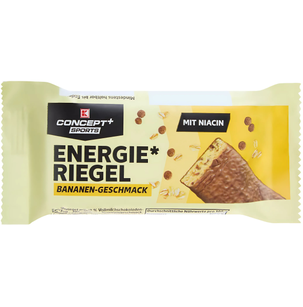 K-CONCEPT+ SPORTS - Energieriegel Bananen-Geschmack 45g